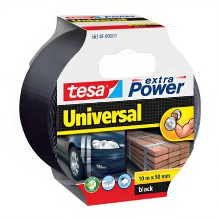 Tesa Universal Black Adhesive 50 mm
