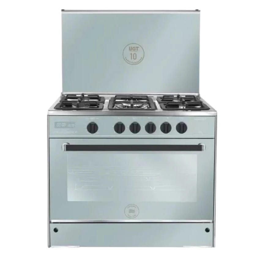 Unionaire Gas Cooker, 5 Burners, Phantom, Stainless Steel