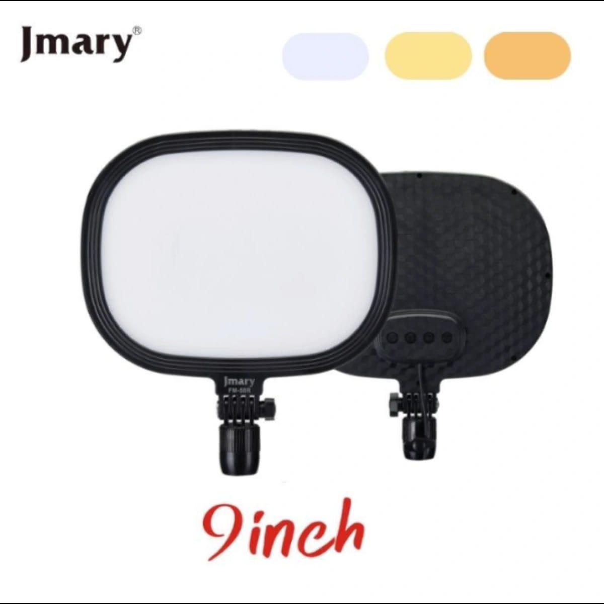 Jmary FM-58R 9-inch Panel LED Light
