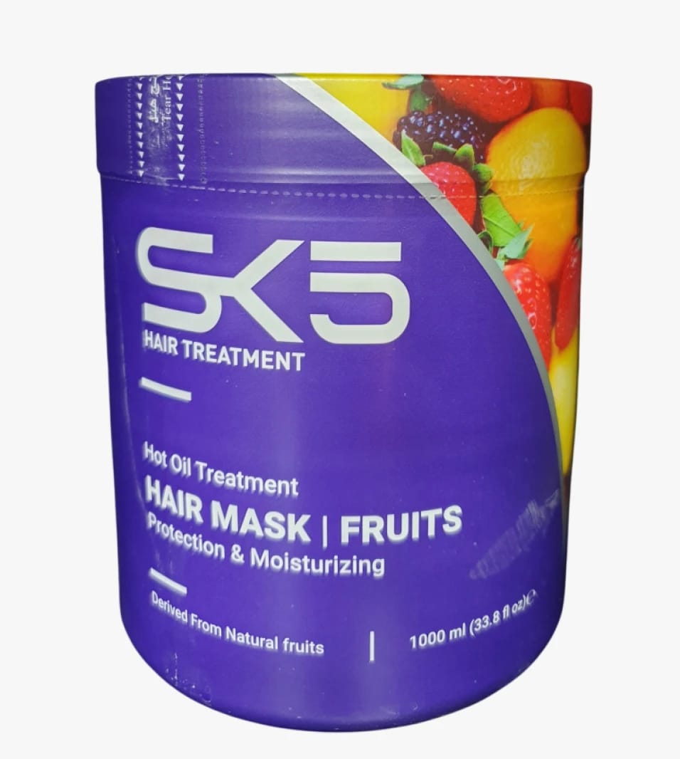 SK5 Hair Mask Fruit Extract Hot Oil Treatment for Nourishing and Protecting Damaged Hair for All Hair Types
