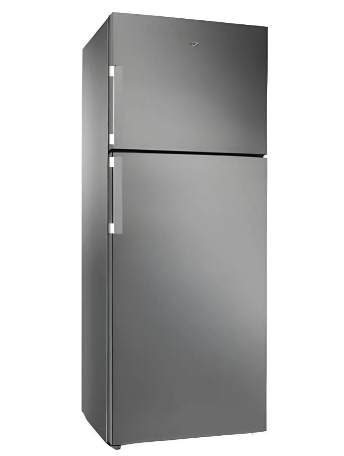 Whirlpool WTMF 700460 XNA Top Mount Refrigerator 450L No Frost Twist Ice Maker A++ Inox