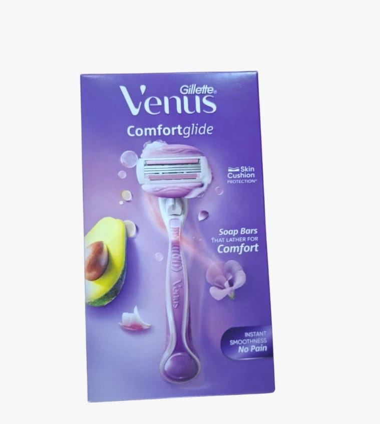 Gillette Venus Comfortglide Breeze Women's Razor Handle + 2 Blade Refills