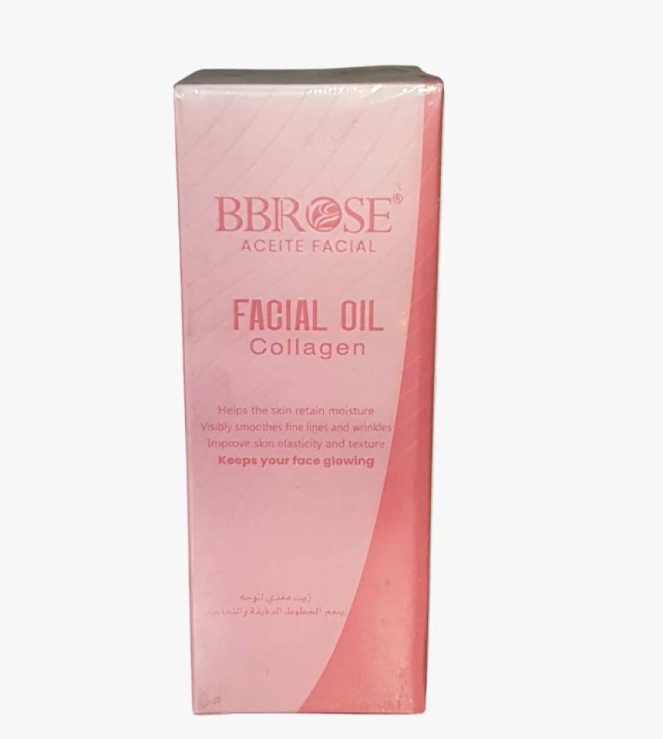 BBROSE Collagen Facial Oil for Nourishing and Moisturizing Skin Care and Anti-Aging for Youthful Healthy Skin
