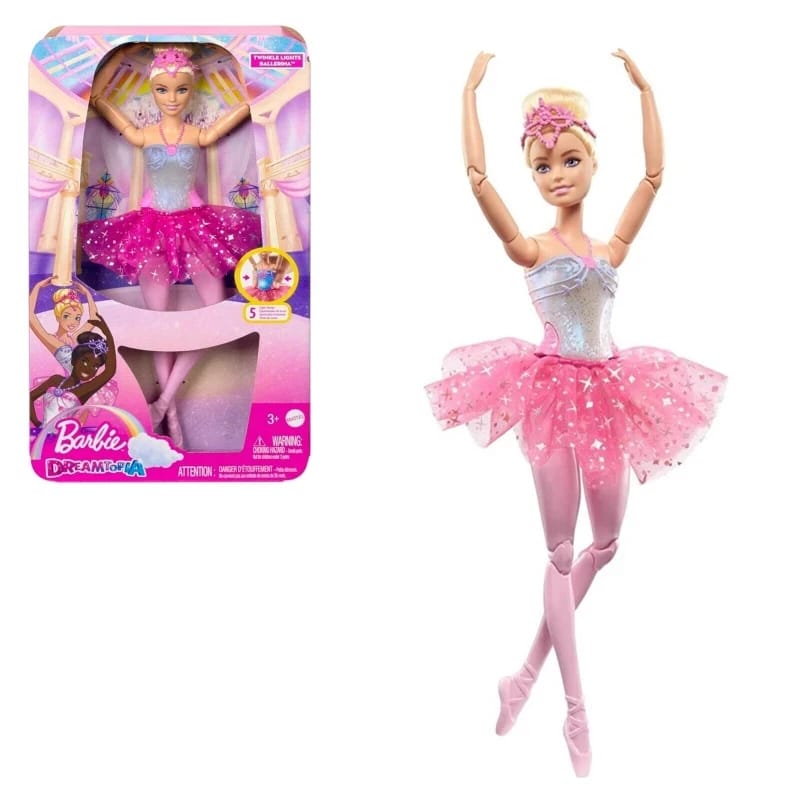 Barbie | Dreamtopia Twinkle Lights Blonde Ballerina Doll