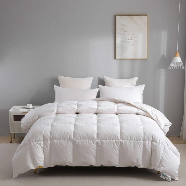 Natural Feather King Comforter