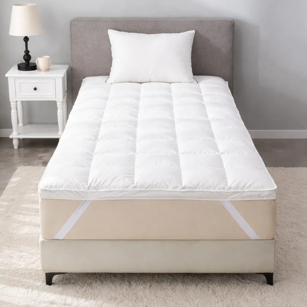 Natural Feather Twin Mattress Topper