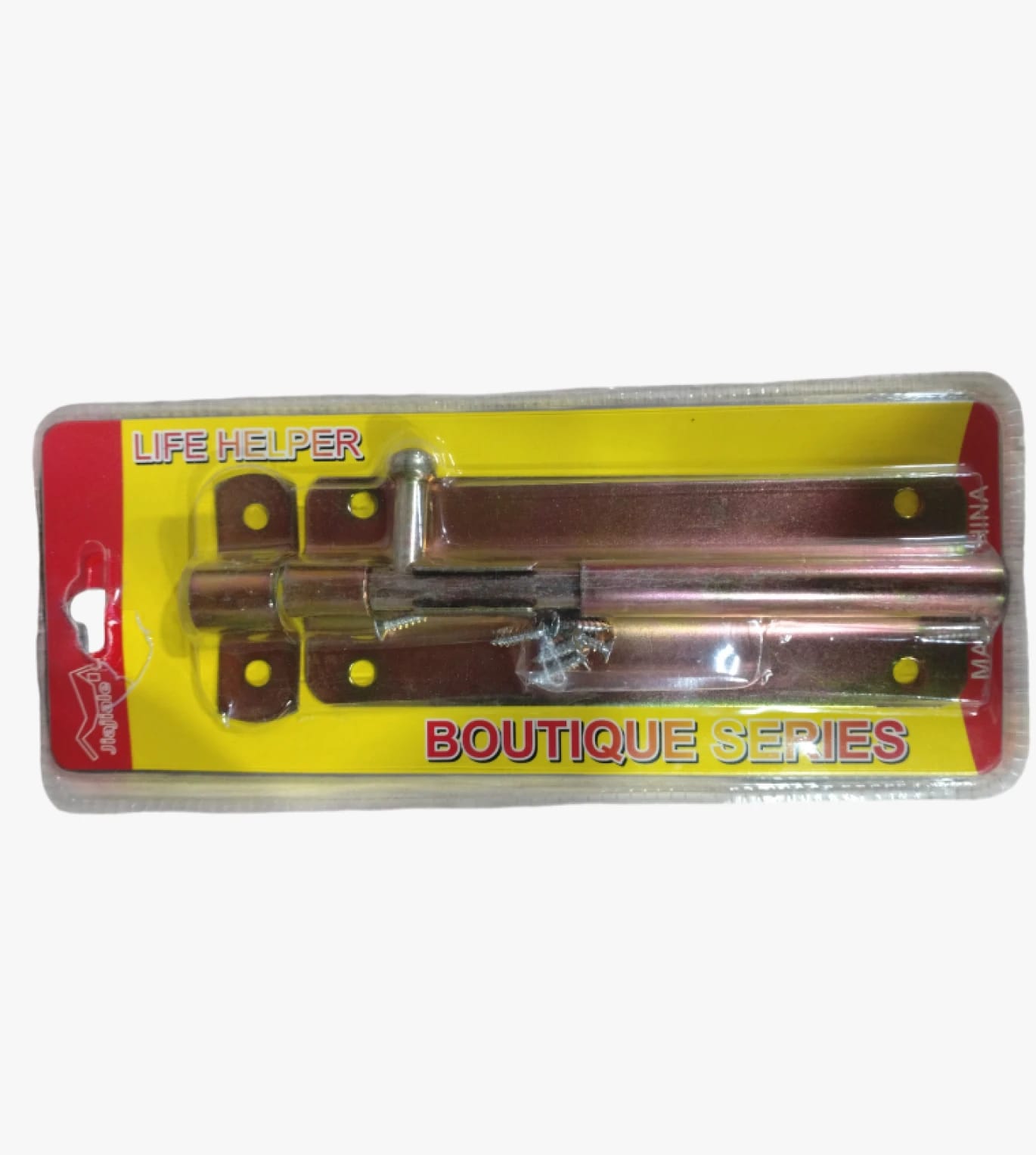 Life Helper Boutique Series Secure Sliding Door Bolt Lock for Daily Home Security Use, Premium Design
