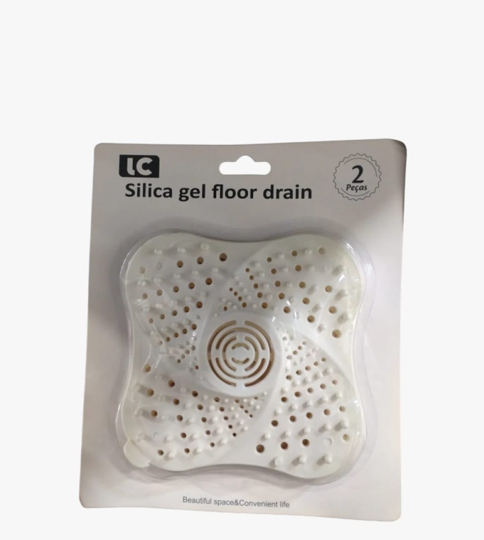 LC Silica Gel Floor Drain for Bathroom and Kitchen with Stylish and Effective Design for Families