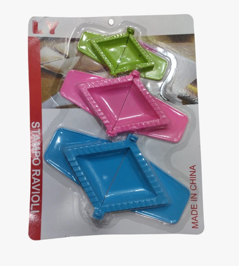 Colorful Multi-Size Ravioli Molds Set by LY for Cooking Enthusiasts with Smart Design for All Skill Levels