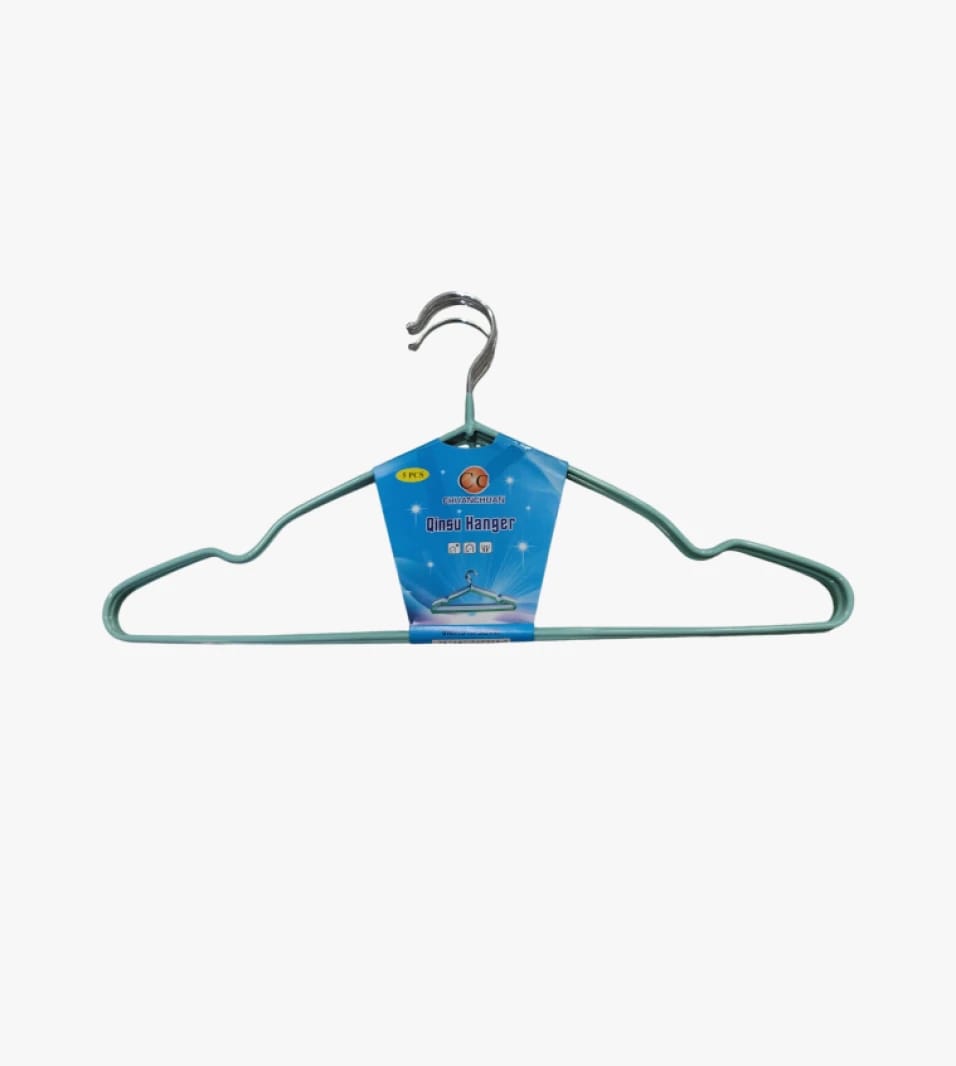 Qinsu High-Quality Clothes Hanger with Rubber Touch for Easy Garment Gripping and Perfect Home Closet Organization