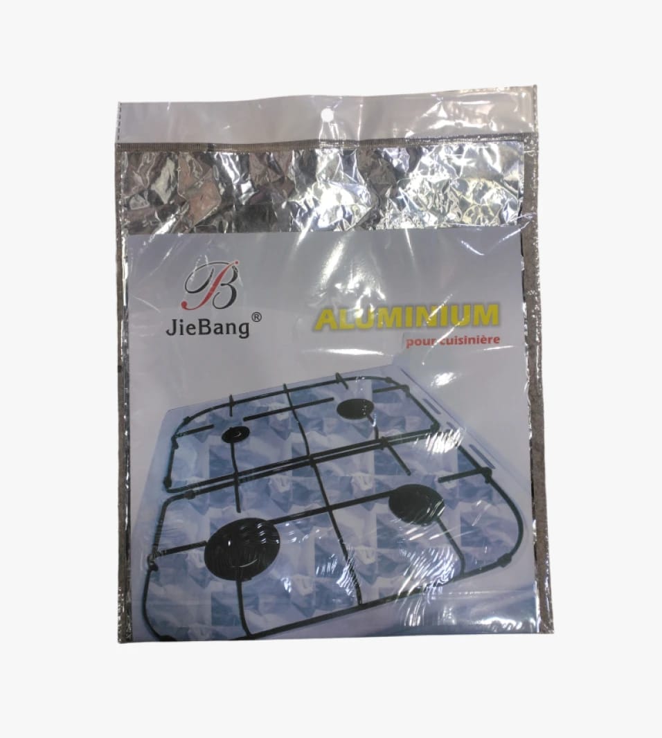 JieBang واقي ألمنيوم أنيق للموقد تصميم مميز للحماية والتنظيف السهل مثالي للمطابخ المنزلية والعائلية