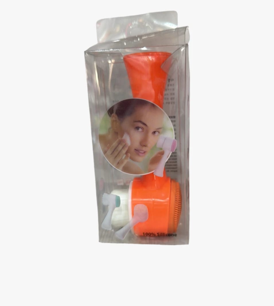 Love Brand Advanced Silicone Face Cleaning Brush for Sensitive and Combination Skin, Elegant Design for All
