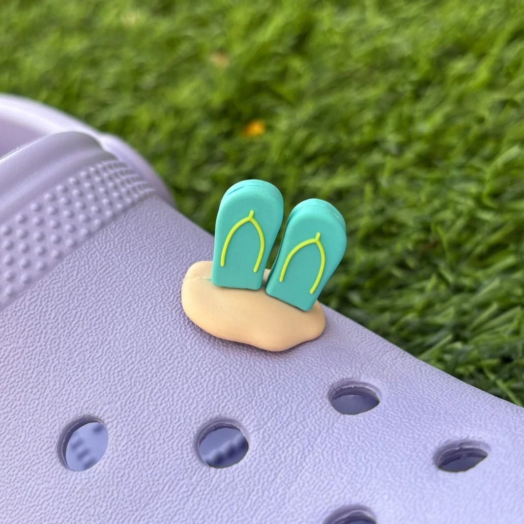 3D Charm Flip Flops
