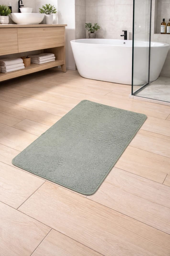 50x80 Heavy Faux Fur Bath Mat