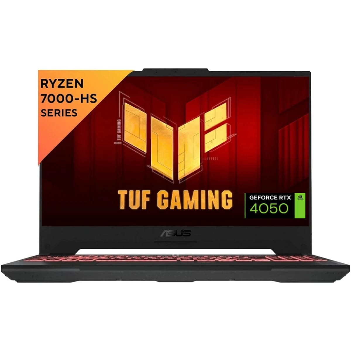 ASUS NEW TUF Gaming A16 (2024) with 7Gen AMD Ryzen 5, Nvidia RTX 4050, & 144Hz IPS Display - Mecha Gray