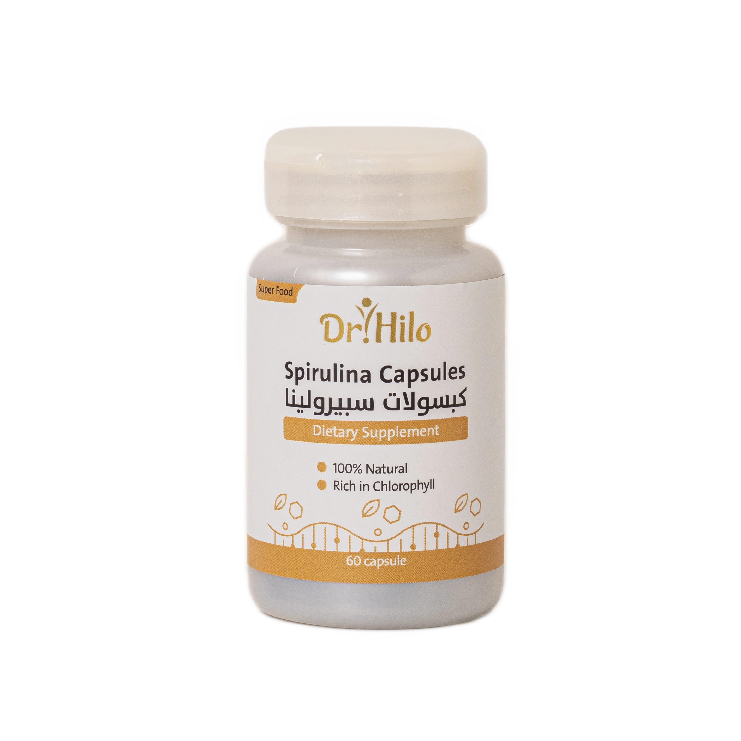 Hair Growth and Thickening Vitamins: Spirulina Capsules by Sudol