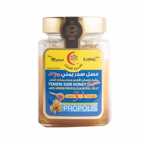 عسل السدر اليمني المعجزة من الشفاء مع دنج و رويال جيلي 500 جرام