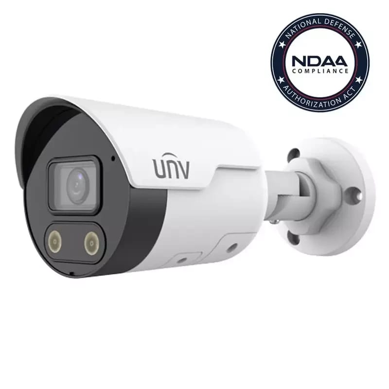 كاميرا UNV 5MP Bullet IP مع مكبر صوت، Tri-guard، ColourHunter