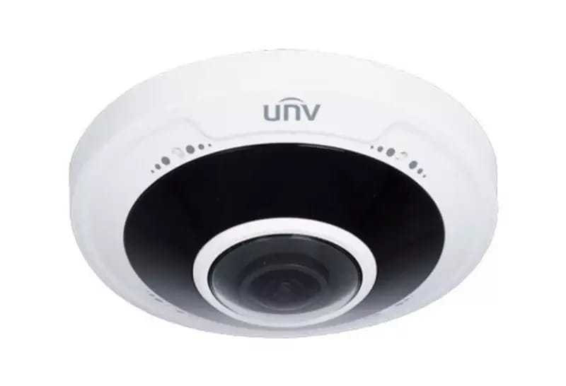 كاميرا شبكية قبة ثابتة عين السمكة 5MP UNV السلسلة الاحترافية للمشاريع IPC815SB-DF14K-I0