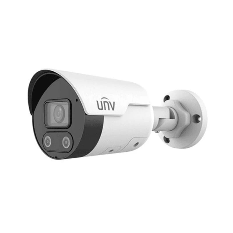 UNV 4MP Bullet IP Camera ColourHunter with Speaker, Easystar IPC2124LE-DF28KMC-WL