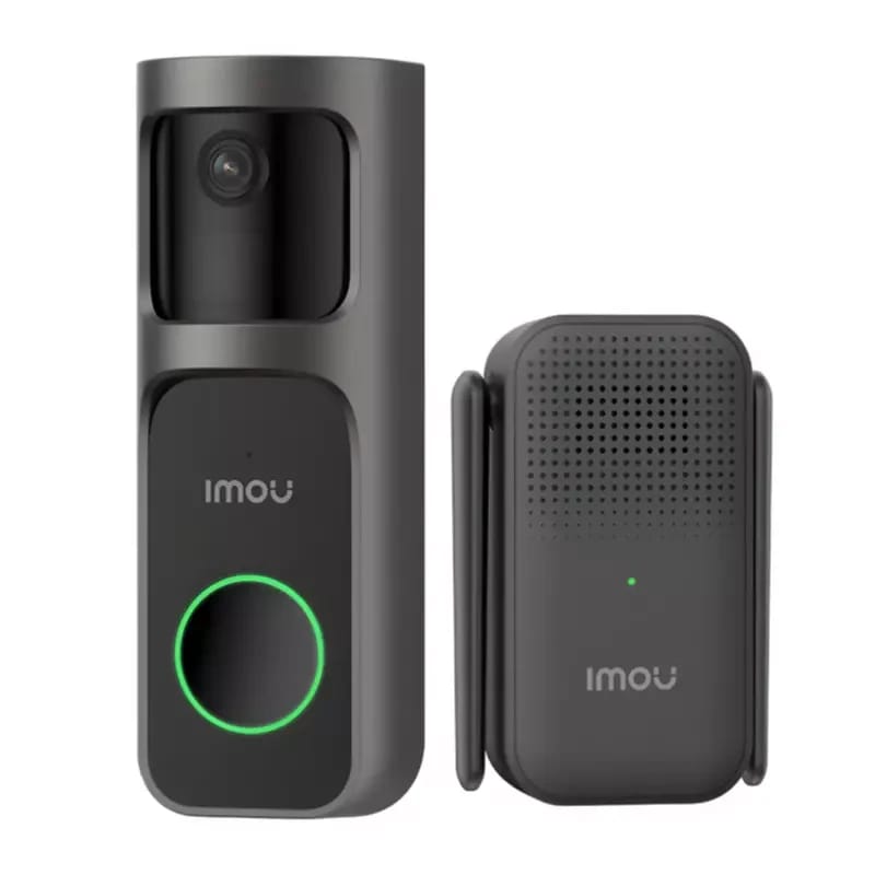 IMOU جرس الباب 3 كيت 4 ميجابكسل فيديو جرس الباب واي فاي صوت ثنائي الاتجاه كشف الحركة الرؤية الليلية أمن المنزل الذكي DB-3EP-4M0W