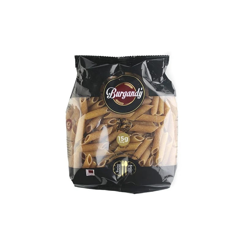 Burgandy Penne Whole Wheat High Protein 400g