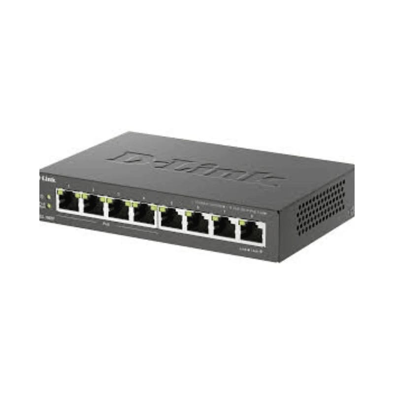 D-LINK 8 + 2 Port PoE Switch 100/1000 Gigabit