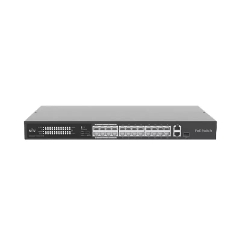 مفتاح PoE من UNV بـ 24 منفذ و2 منفذ رفع NSW2020-24T1GT1GC-POE-IN