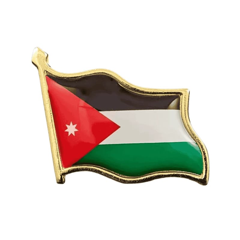 Jordanian Flag Pin