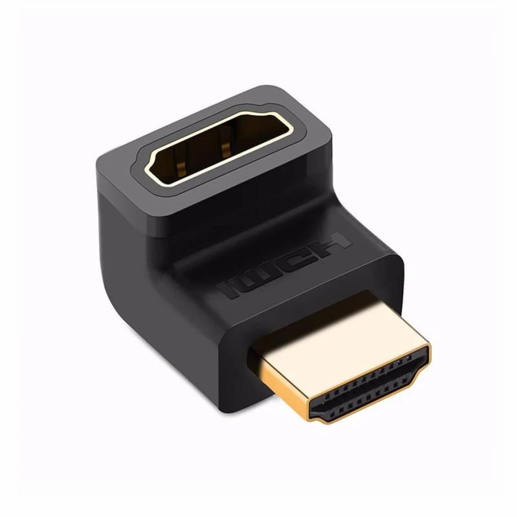 محول Ugreen HD112 HDMI من ذكر إلى أنثى - بزوايا علوية