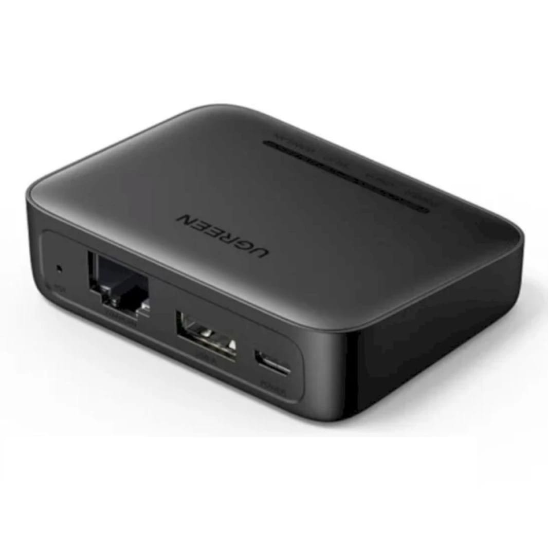 خادم طباعة الشبكة بمنافذ USB Ugreen CM428 - سريع وموثوق