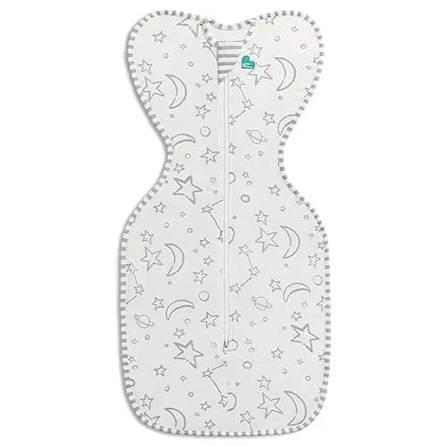 نوم SWADDLE UP™ بامبو 1.0 TOG نجوم وقمر كريم - متوسط