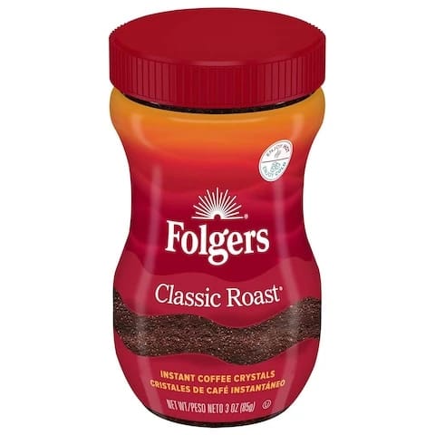 Folgers Classic Roast Instant Coffee 85 Gram