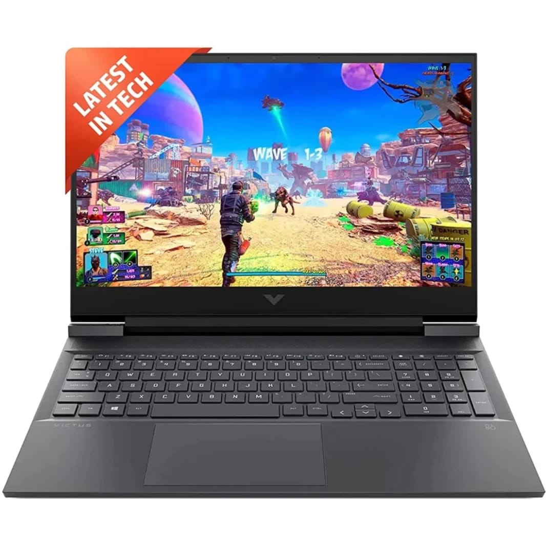 HP Victus Gaming Laptop 15-fa2000ne, Intel Core 7 240H Up to 5.2GHz, NVIDIA GEFORCE RTX 5050 8GB GDDR7, 16GB (Customized) DDR5, 512GB SSD, 15.6" IPS Full HD 144Hz - Mica Silver