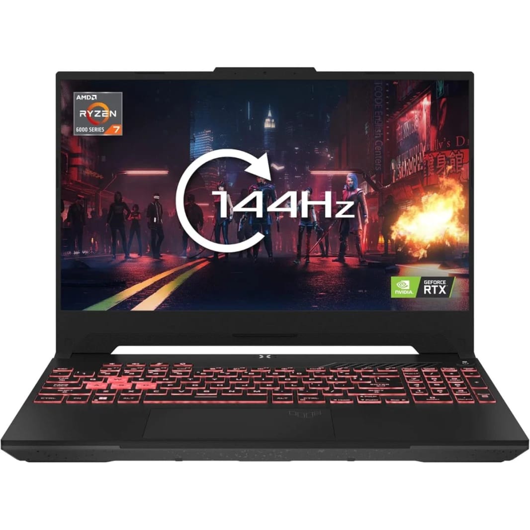 Laptop ASUS TUF Gaming A15, AMD Ryzen™ 7 170, NVIDIA® GeForce RTX™ 3050 4GB DDR6, 16GB DDR5, 512GB SSD, 15.6" FHD 144Hz IPS - Graphite Black