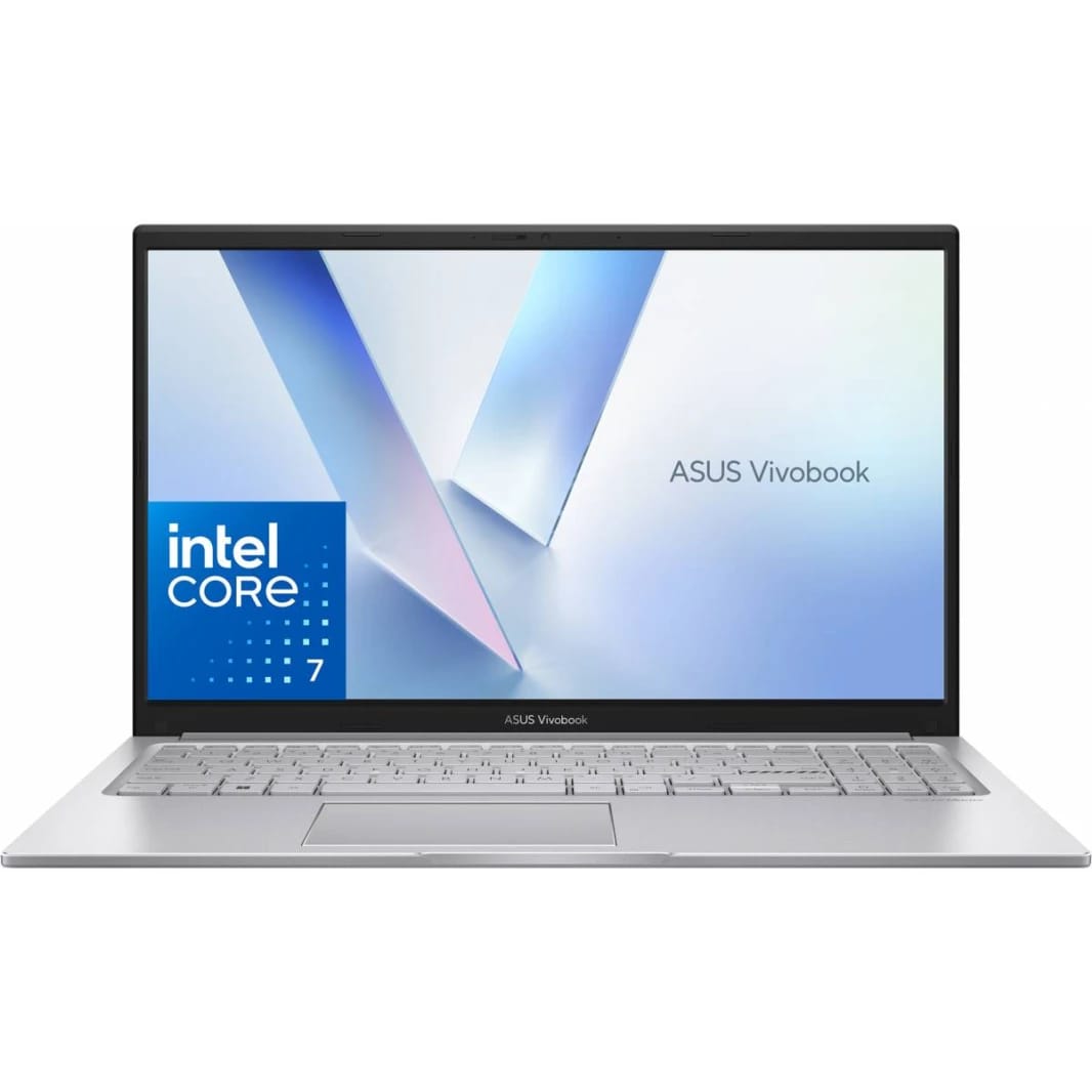 Laptop ASUS Vivobook 15 (X1504VA) | Intel® Core™ 7 150U Processor, 8GB DDR5, 512GB SSD, WiFi 6, BT 5.2, SonicMaster Audio - Cool Silver