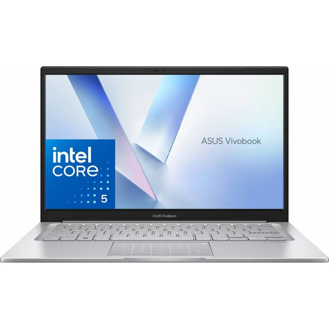 ASUS Vivobook 15 X1504VA, Intel Core 5 120U, 16GB DDR5, 512GB SSD - Cool Silver
