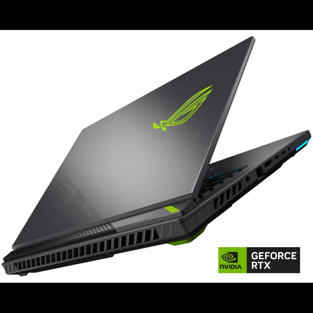 Laptop ROG Strix G18 Intel® Core™ Ultra 9 275HX Processor 5.2 GHz, NVIDIA® GeForce RTX™ 5070 Ti Laptop GPU 12GB GDDR7, 16GB DDR5, 1TB PCIe® 4.0 NVMe™, 18" 2.5K 240Hz IPS-level - Volt Green