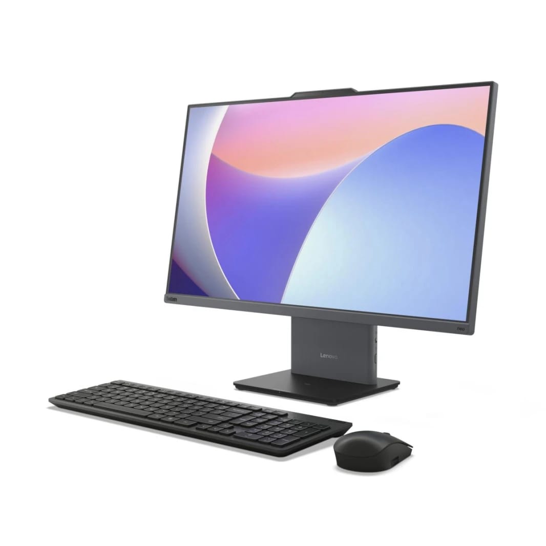 Lenovo ThinkCentre Neo 50a 24 Gen 5 AIO, Intel Core™ 5 210H, 8GB DDR5, 512 GB SSD, 23.8" FHD Monitor, Luna Grey - 2 Year Warranty
