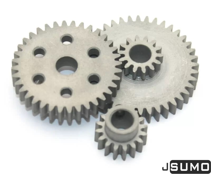 JSUMO Steel Gear Bundle (0.8 Module – 6.42:1 Reduction)