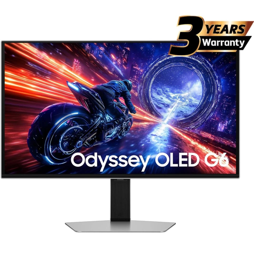 شاشة سامسونج أوديسي OLED G6 (FG602) مسطحة 27 بوصة