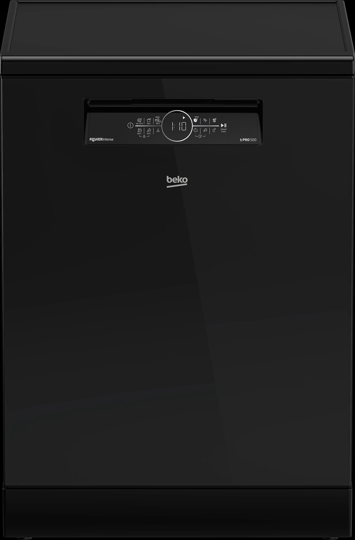 Beko Dishwasher 15 Programs 8 Spray 15 Sets WiFi 3 Racks Glass Black Inverter A+++ (-30%)