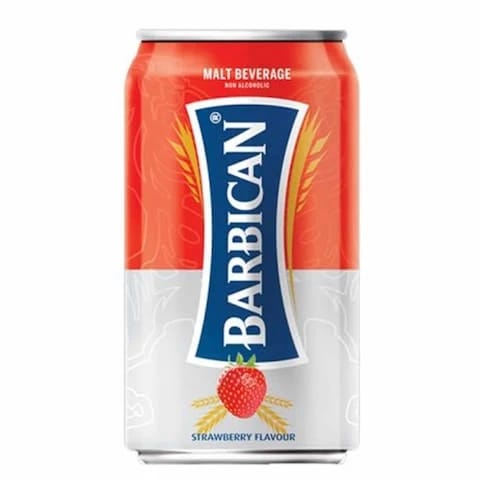 Barbican Malt Beverage Strawberry Flavor 330 Ml