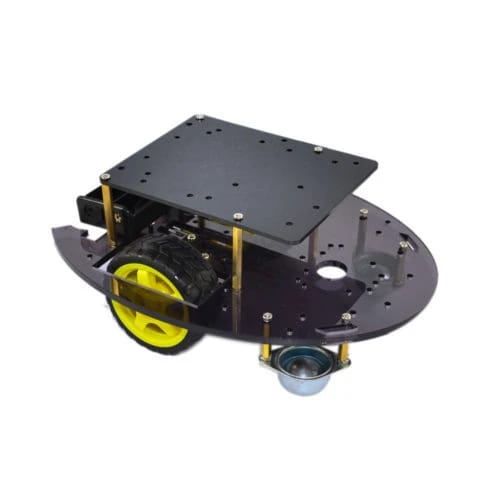 2WD Smart Car Chassis Double Layer