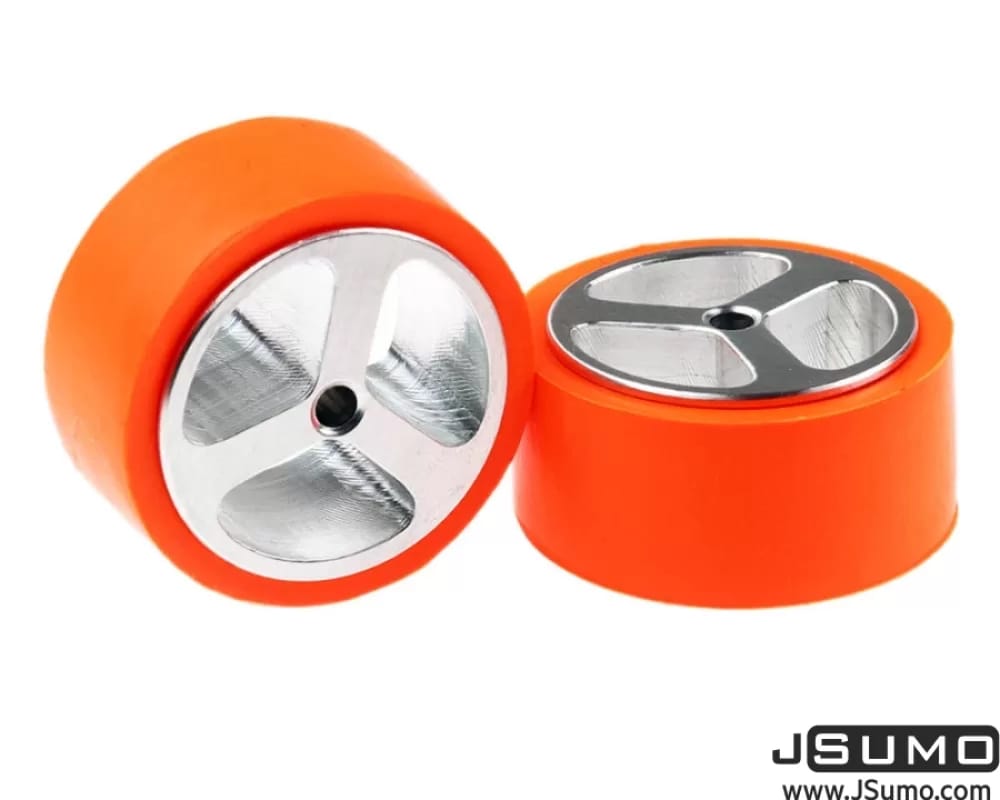 JSUMO JS4320 Aluminum – Silicone Wheel Pair (43mm x 20mm) Pair