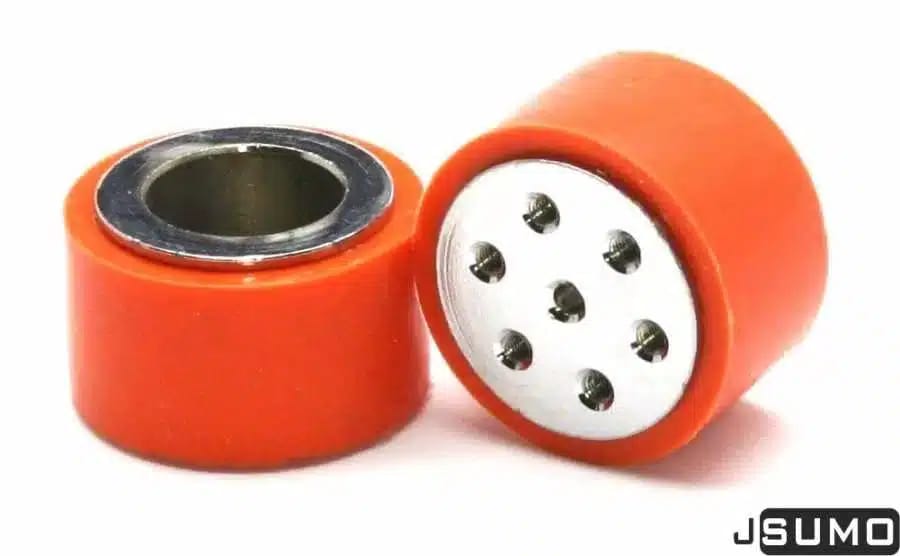 JSUMO SLT20P Steel – Silicone Wheel Set (33mm x 20mm – Pair)