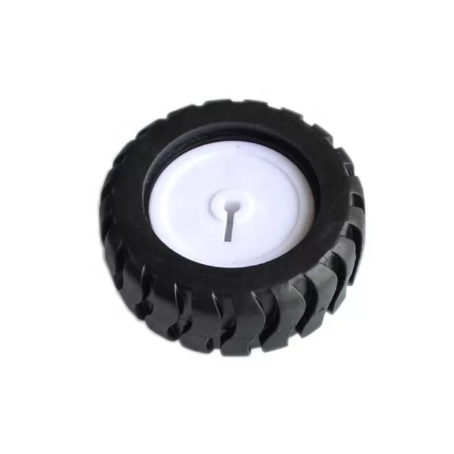 Rubber Wheel for N20 Motor D Shaft Tire Car 43*19*3mm