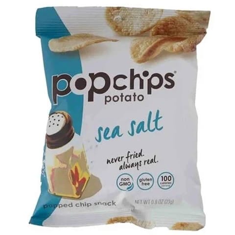 Popchips Potato Gluten Free Sea Salt Flavor 23 Gram