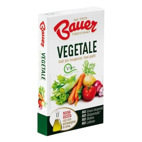 Bauer Gluten Free Vegetable Olive Cubes 60 Gram