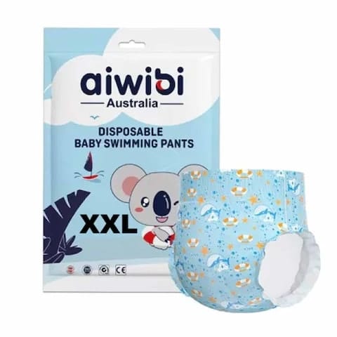 حفاضات سباحة للأطفال من Aiwibi مقاس XXL قطعة واحدة